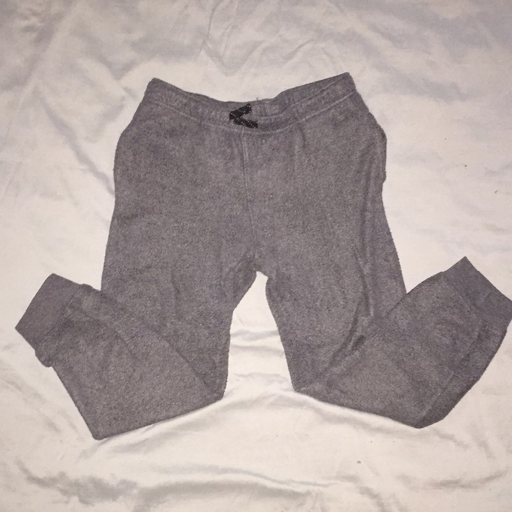 Boys Gray Drawstring Sweatpants Size Small